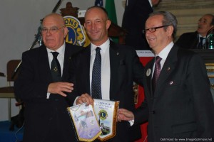 A. De Santis, F. Pratolongo e il Governatore Coppola