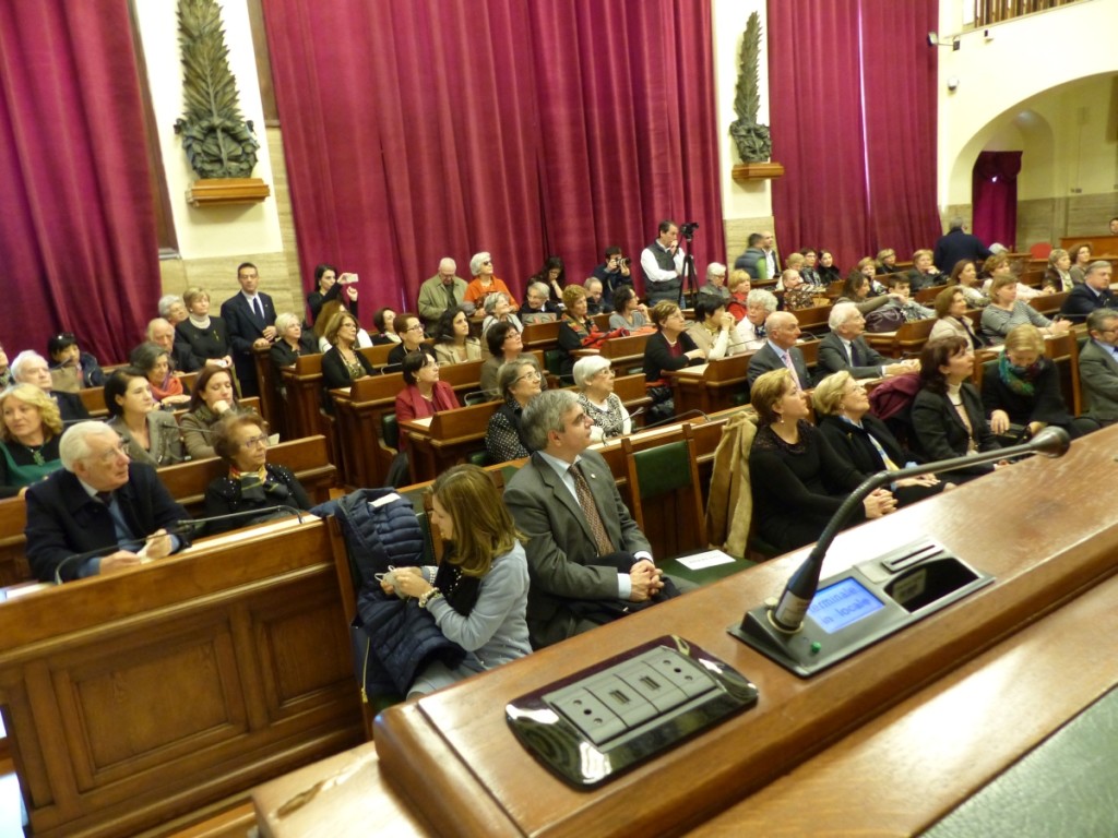 Il pubblico presente alla premiazione