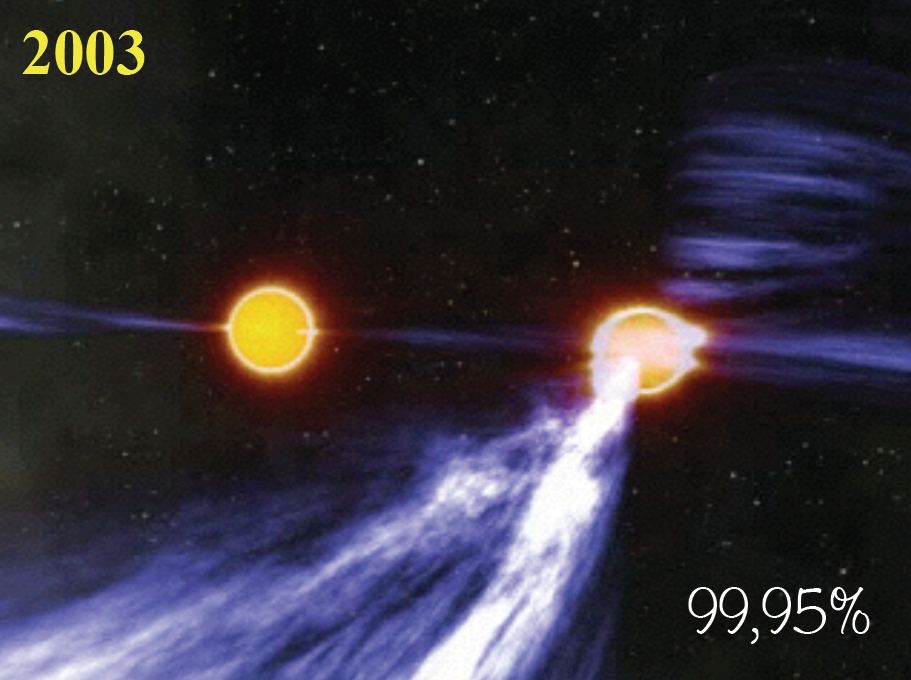 La pulsar doppia scoperta da Marta Burgay