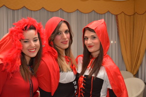 Tre "Cappuccette Rosse"