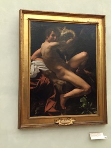 Michelangelo MERISI detto il CARAVAGGIO con il “San Giovannino”