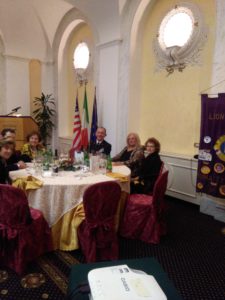 Il Capo di Stato Maggiore MMI Amm.Sq. Valter Gilardelli, Liliana Pellegrini presidente Tyrrhenum e la Sig.ra Giuliana Gilardelli