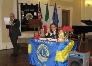La presentazione del prefetto Angelo Tranfaglia, che ha compiuto un excursus storico sul Presepio