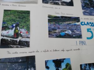 Particolare del cartellone