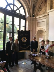 il giorno dopo presso la Società Dante Alighieri