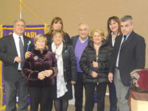 Partecipanti del Club Lion Cagliari Host e Club Lioness