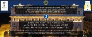 Exclusive Roof-Top Aeroparty @ Rome Marriott Grand Hotel Flora