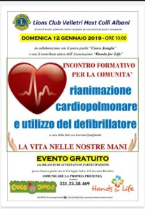 Rianimazione cardiopolmonare ed utilizzo del defibrillatore @ Parco giochi "Cioco Jungla"